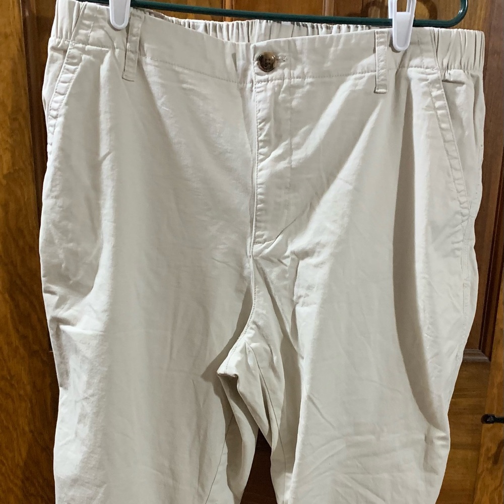 Womans Casual Beige Pants
